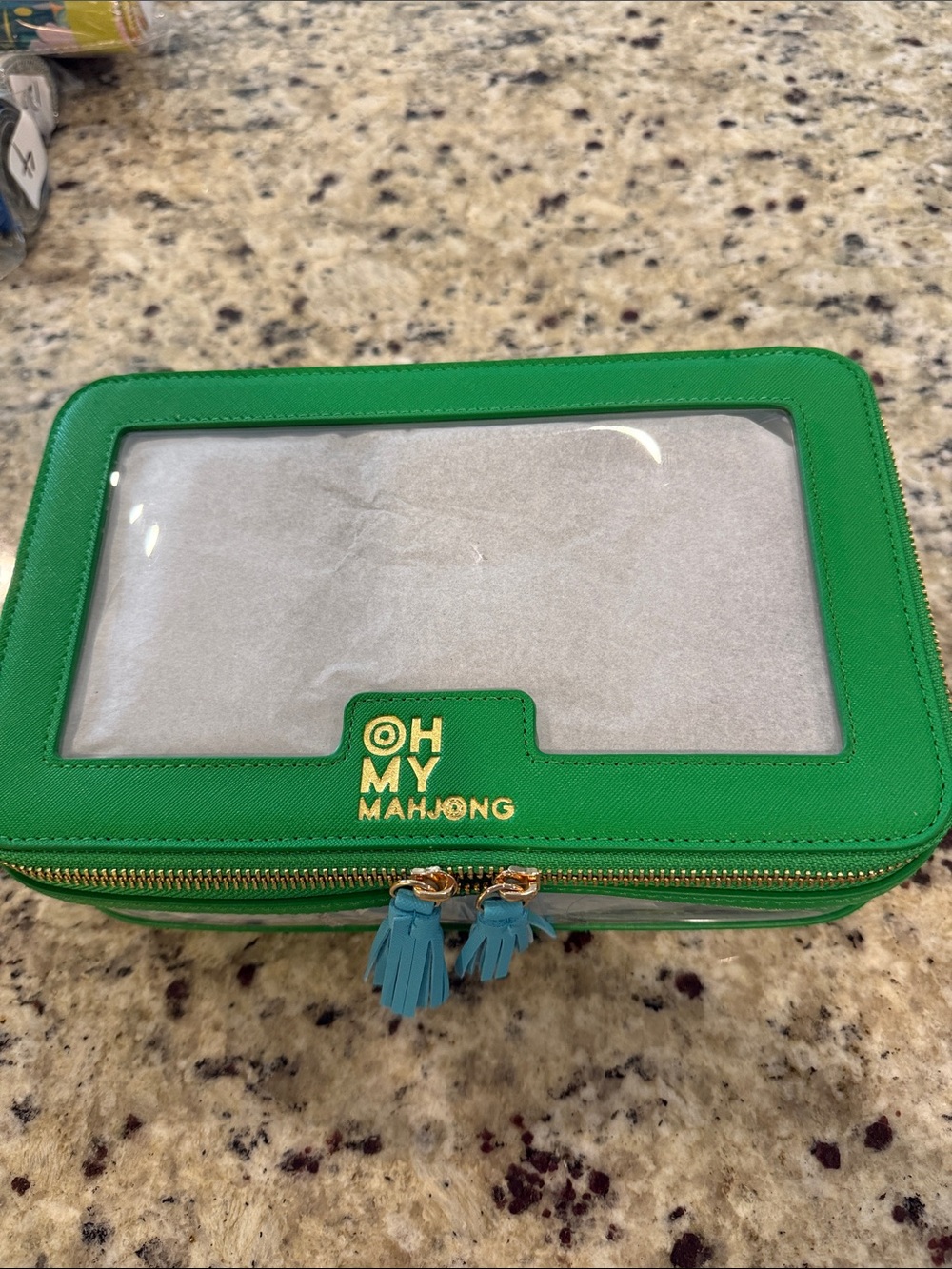 OMM Green Clear-Top Tile Case